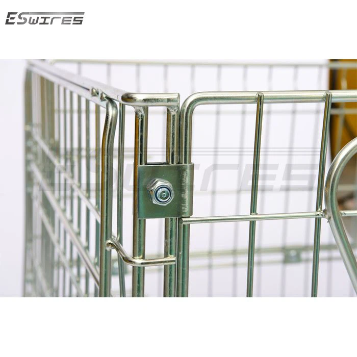 metal storage cage on wheels  details1