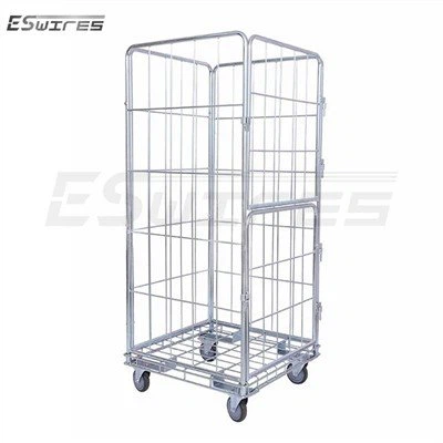 Industrijska kolica za pranje rublja na kotačima